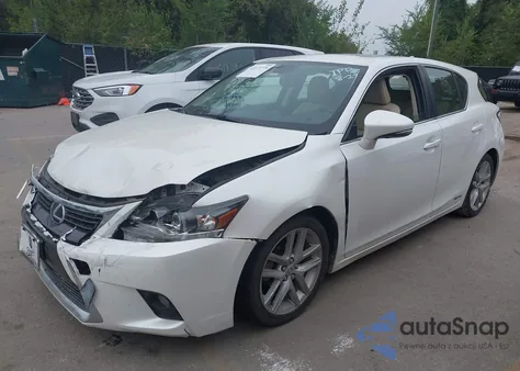 2016 Lexus Ct 200H из США, поврежденный, VIN JTHKD5BH6G2252460